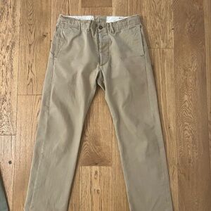 Double RL RRL khaki pants. 31/30